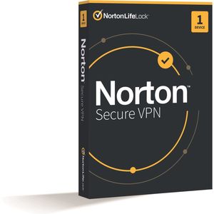 Norton Secure VPN - 1 Gebruiker - 1 Apparaat - 1 Jaar