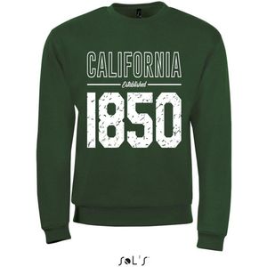 SweatShirt 2-359-30 California1850 - Groen, xS