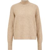 WE Fashion - Dames Trui - Met Pailletten - Opstaande Kraag - Lange Mouwen