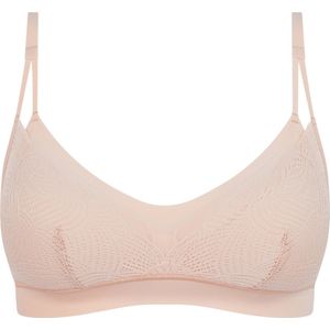 Chantelle - SoftStretch - Kanten bralette - Golden Beige - Maat XS/S