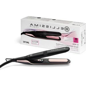 Mini stijltang voor tas en reizen - glad haar compact licht - keramische coating - 200 °C - automatische multi-spanning - Beauty Bag