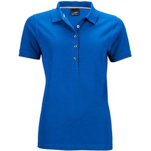 James and Nicholson Vrouwen/dames Pima Polo (Koningsblauw)