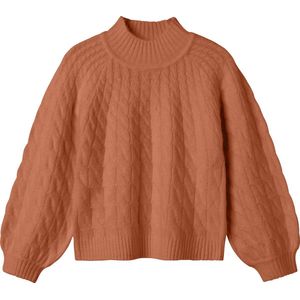 Gebreide Trui - Lange Mouwen - Hoge Hals - Regular Fit