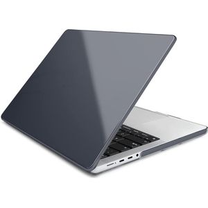 Laptophoes - Geschikt voor MacBook Pro Hoes 14 Inch - Case Voor M1, M2, M3 (2021-2023) - A2442, A2779, A2992, A2918 - Zwart