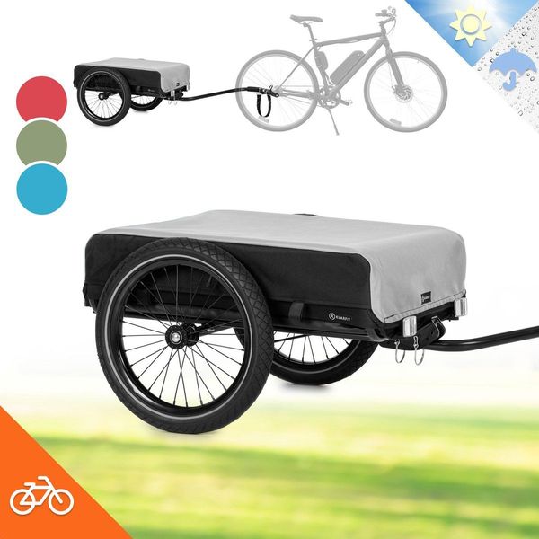 Aanhangwagen fietsaanhanger bagagekar fietskar 90 liter - Alles voor de  fiets van de beste merken online op beslist.nl