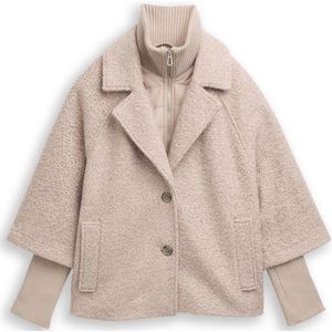 Tom Tailor - Cape Jack - Regular Fit - Effen - Opstaande Kraag