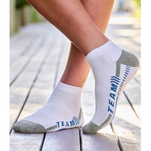 ATLAS FOR MEN - Set van 4 paar lage sportsokken - Heren - Verkrijgbaar in grote maten - 43/46