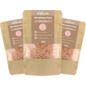 Himalaya Zout 100% Puur - 2000gram - Ideaal als Natuurlijk Keukenzout, Ontspannend Badzout of Gezichtsscrub - Himalaya Zout Grof - Steenzout