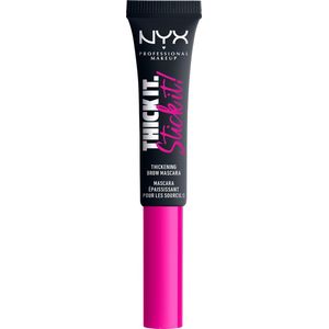 Nyx Professional Makeup Thick It Stick It Brow Gel Mascara - Black - Verdikkende Wenkbrauw Mascara - Zwart