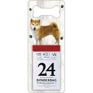 Scheurkalender 2024 Hond: Shiba