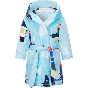 Zachte Kinderbadjas met Capuchon voor Jongens en Meisjes - Ideale Nachtkleding