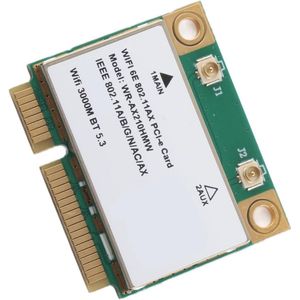 WiFi 6E 5G Drie-frequentie Gigabit Draadloze Netwerkkaart Mini PCIE met Bluetooth