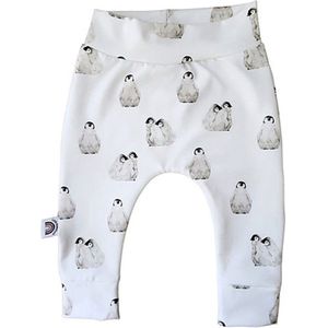 Broekje Pinguïn - Off White/Grijs - Little Adventure - Maat 50/56
