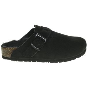 Clogs Zwart Wol Suede Bionatura maat 36