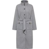 DreiMaster - Tussenjas - Grijs Gemêleerd - Wolmix