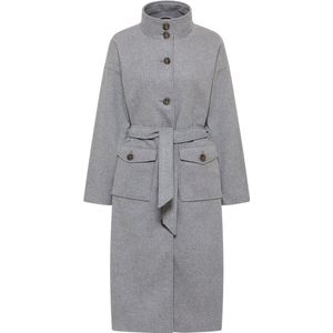 DreiMaster - Tussenjas - Grijs Gemêleerd - Wolmix