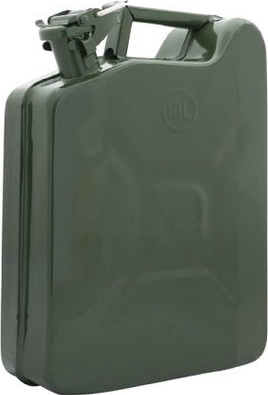 Jerrycan metaal 10 liter - TOPGEAR