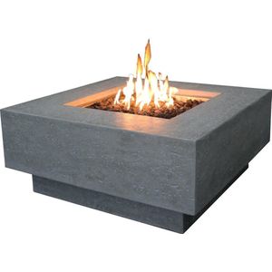 Elementi - Raung Vuurtafel - Vuurtafels - Beton - Grijs