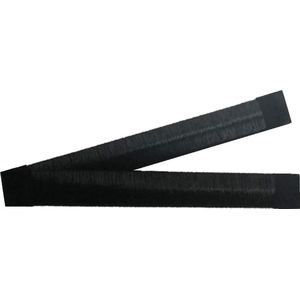 Haarsoires Styling Tool Knotrolband – 2x 21 cm – Knot Hulpmiddel – Magic Bun – Imitatiehaar – Zwart