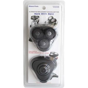 Shaver-Parts - Scheerhoofd Alt Rq10/rq12 - Alternatief - Verpakking 3-in-1