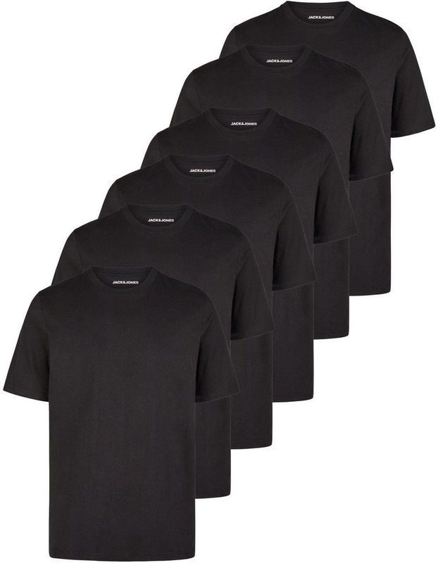 Jack & Jones - JACJEANS UNDERWEAR - T-shirt - Zwart - Set van 6