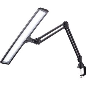 Daylight Lumi E35501 bureaulamp - dimbare led verlichiting - incl. tafelklem - Zwart