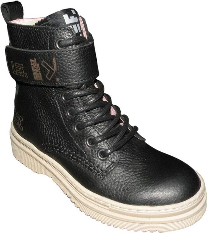 LEF by Piedro - LF20241770-9800 - Biker Boot - Zwart - Leder