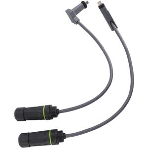 SPX-stekker naar RJ45 adapters - Waterdichte IP68 Starlink-kabel - 1200 Mbps - Vrouwelijke RJ45 Connectoren - Mannelijke SPX naar RJ45 adapter voor Gen 2 Dishy