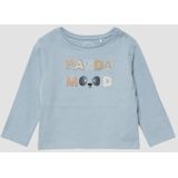 T-shirt - Katoenen Jersey Top - Panda-print - Normale Pasvorm