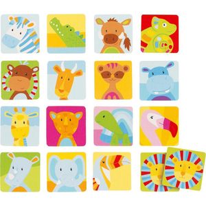 Goki Memo game Safari 5 x 5 cm