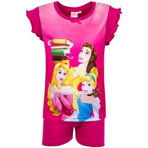 Princess pyjama - maat 98 - Disney Prinsessen shortama - roze