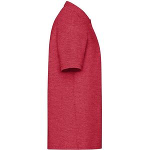 Fruit of the Loom - Classic Pique Polo - Verwassen Rood - XL