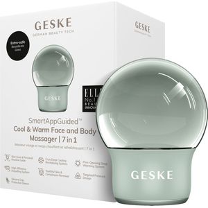 GESKE - Cool & Warm Face & Body Massager - Multifunctioneel Massageapparaat - Bolvormig - 7 in 1