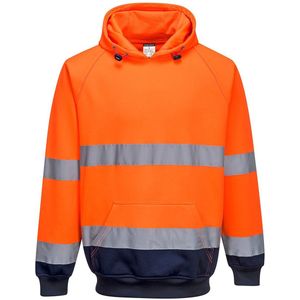 Portwest - B316 - Sweatshirt met Capuchon - Oranje/Marine