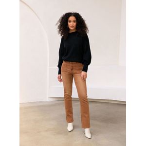 Ivy Beau - Sheila - Karamelkleurige Jeans - Slim Fit - Nieuwe Collectie