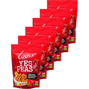 Leev® Bio | Yes Peas | Paprika | 6 stuks | 6 x 90g