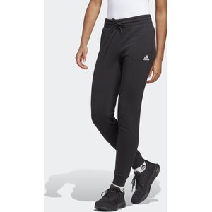 adidas Sportswear Essentials Linear French Terry Cuffed Broek - Dames - Zwart- XL