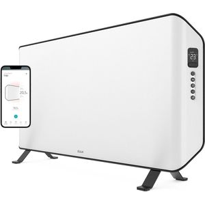 Duux Edge 2000W Smart Convectorkachel - Elektrische Kachel - Elektrische Verwarming Badkamer / Woonruimte / Kantoor – Wit