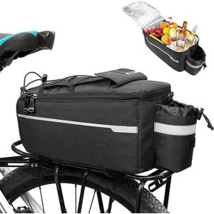 Multifunctionele fietstas, sportfietstas, bagagedragertas, fietstas voor drankjes, voor de meeste fietsen, met grote capaciteit, geschikt