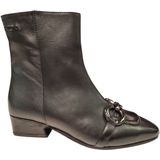 Roberto D'Angelo - Dames Enkellaarzen - Zwart - Leren