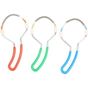 3 Stuks Spring Gezichtshaartjesverwijderaar - Draad Epilator voor Kin, Wangen en Bovenlip - Duurzaam en Lichtgewicht