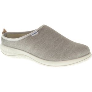 Fly Flot Griijze Dames Muil Lycra Stof Steunzolen maat 35