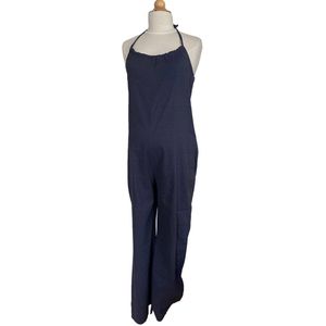 FRAGILE Zwangerschapsjumpsuit Bodysuit Indigo KleZwart, Maat: XL
