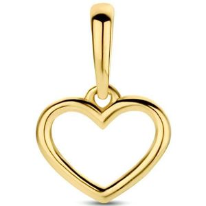 14K geelgoud hanger hart 4028290