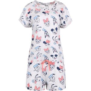 Grijze pyjama met korte broek en een kleurrijk patroon van MICKEY DISNEY MOUSE  S