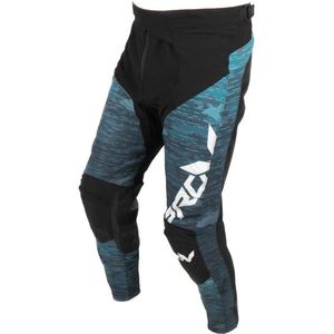 Motor Crossbroek SCRUB volwassene Camo Turquoise S CE-gekeurd van MOTOBLOUZ