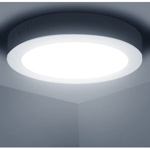Aigostar 10WGR - LED Plafondspots - Φ22.5cm - Inbouwspot - Spotjes verlichting - 6500K - 18W