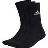 adidas Sportswear Gevoerde Sokken 3 Paar - Unisex - Zwart - 43-45