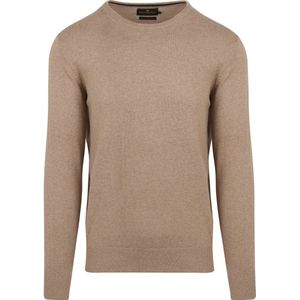 Steppin' Out Trui Cotton Cashmere Sand - Maat XXL - Heren - Pullovers