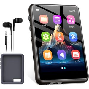 MP3 Speler Bluetooth - FM-Radio - Zwart